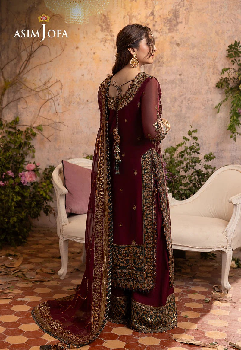 AJ-19 EMBROIDERED CHIFFON 3 PCS
