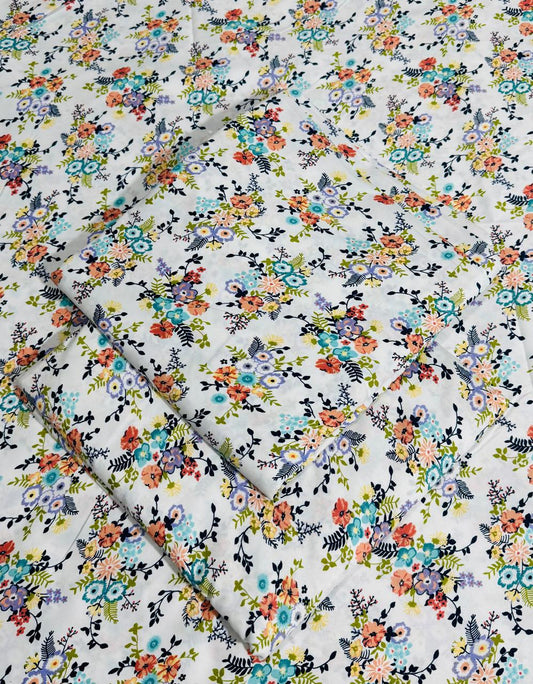 FLORAL PRINTED 2PC D-86